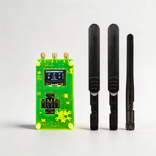 New NRF BOX V2.0 Open-Source All-in-One Gadget for BLE and 2.4GHz Networks,ESP32-WROOM-32U Integrated Chip Arduino