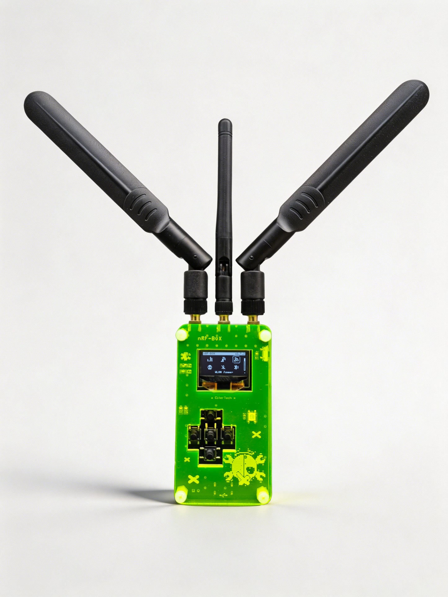 New NRF BOX V2.0 Open-Source All-in-One Gadget for BLE and 2.4GHz Networks,ESP32-WROOM-32U Integrated Chip Arduino