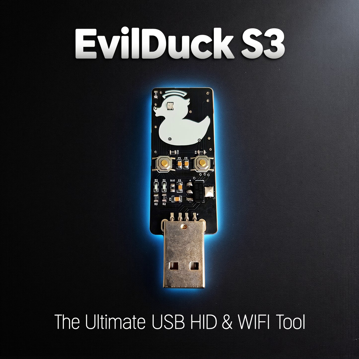 EvilDuck S3 V2 USB Rubber Ducky WiFi BLE Embedded Programming Learning Module With SD Card Web Debug Function