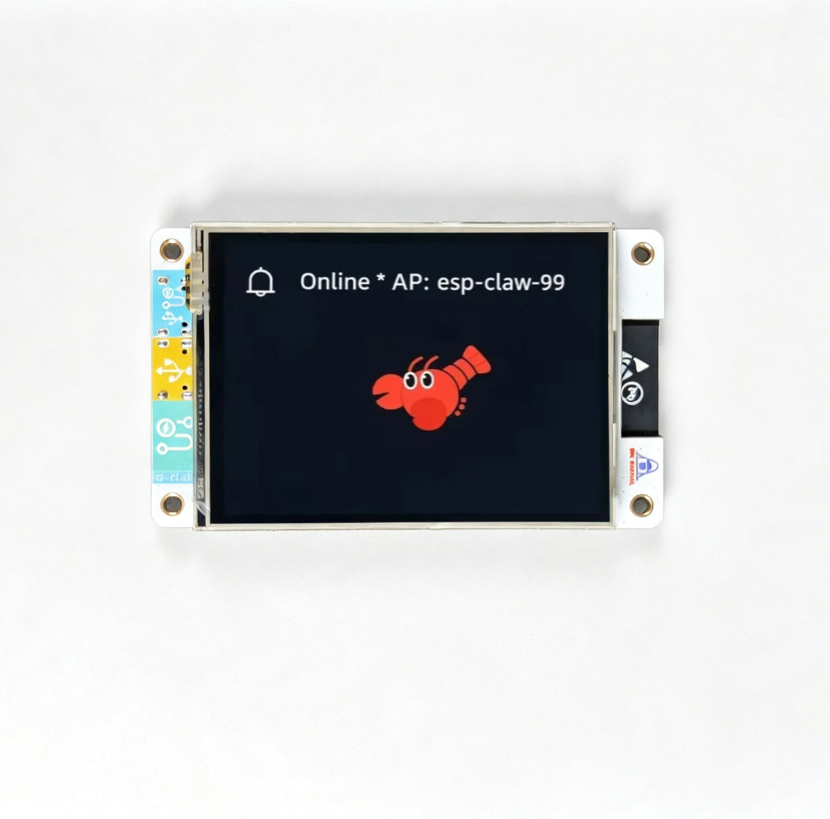 NM-CYD-C5 ESP-Claw New AI Agent Board with 2.8″ TFT LCD Touchscreen with ESP32-C5 Support NM-RF-HAT Dual Band WiFi IoT Mainboard