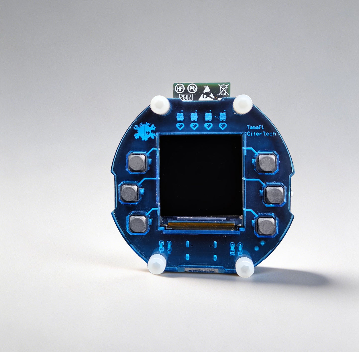 Finished TamaFi Smart Virtual Pet Firmware Version V2.0 ESP32-S3 WiFi Interactive virtual Electronic Pet