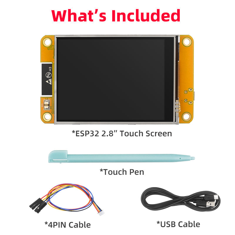 NM-CYD-C5 ESP-Claw New AI Agent Board with 2.8″ TFT LCD Touchscreen with ESP32-C5 Support NM-RF-HAT Dual Band WiFi IoT Mainboard